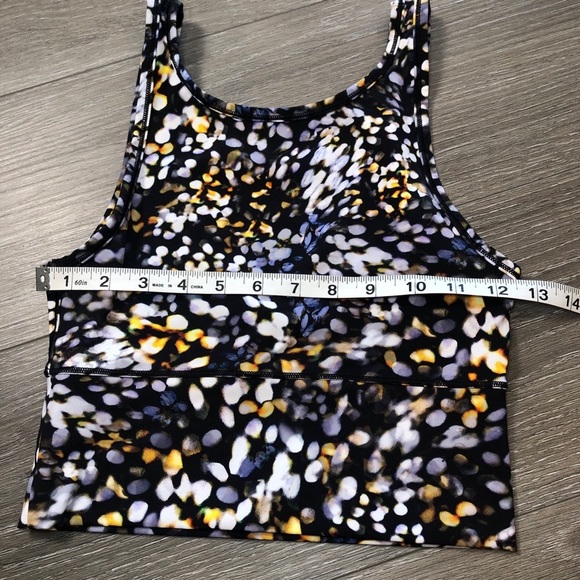 Lululemon Power Pivot Tank Metropolis Glow Multi Cropped Reversible Size Small - Picture 5 of 7